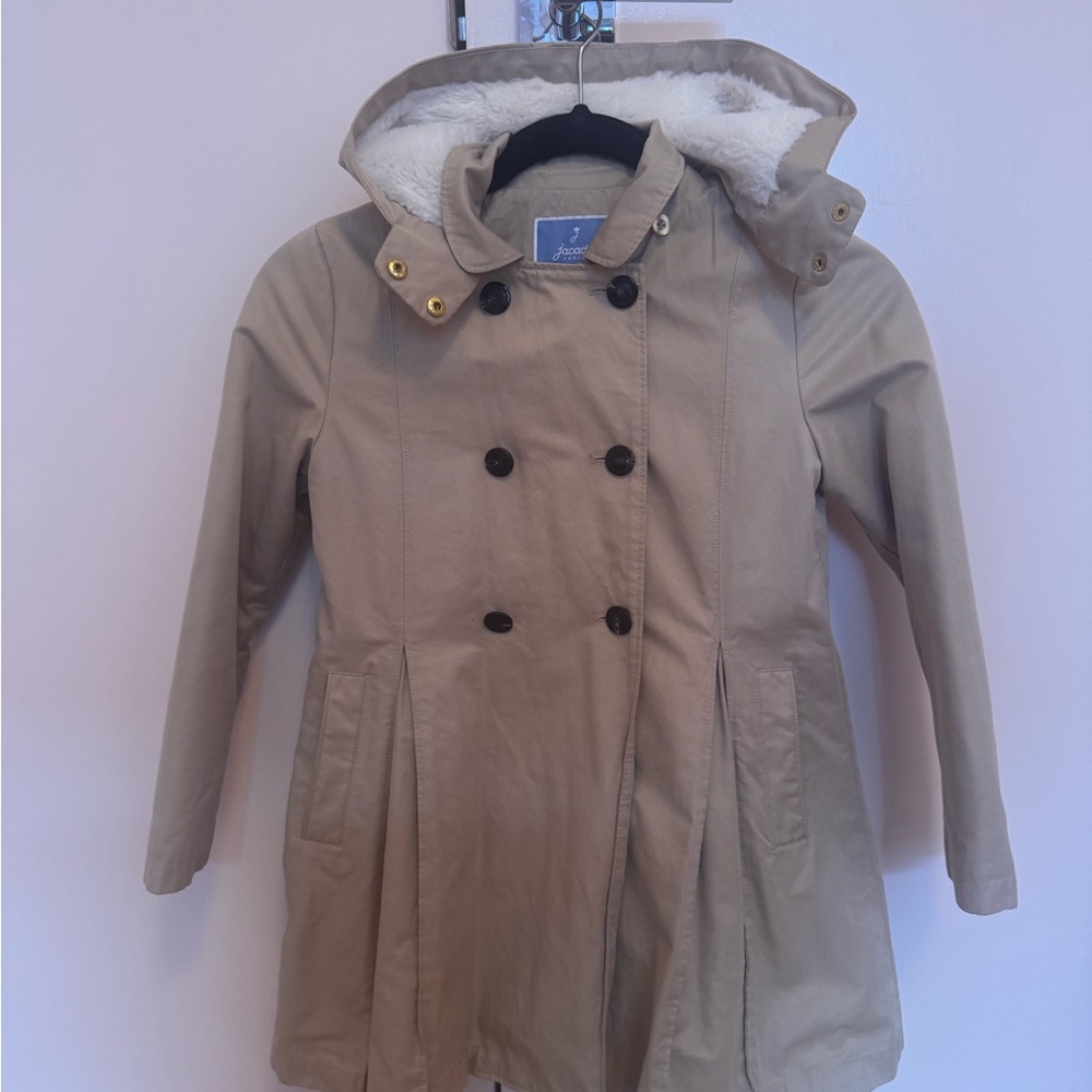 Jacadi Beige Hooded Coat